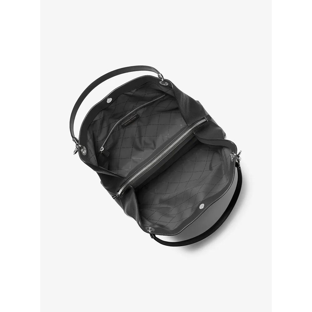 Michael Kors Bolso de piel granulada Christina | Negro