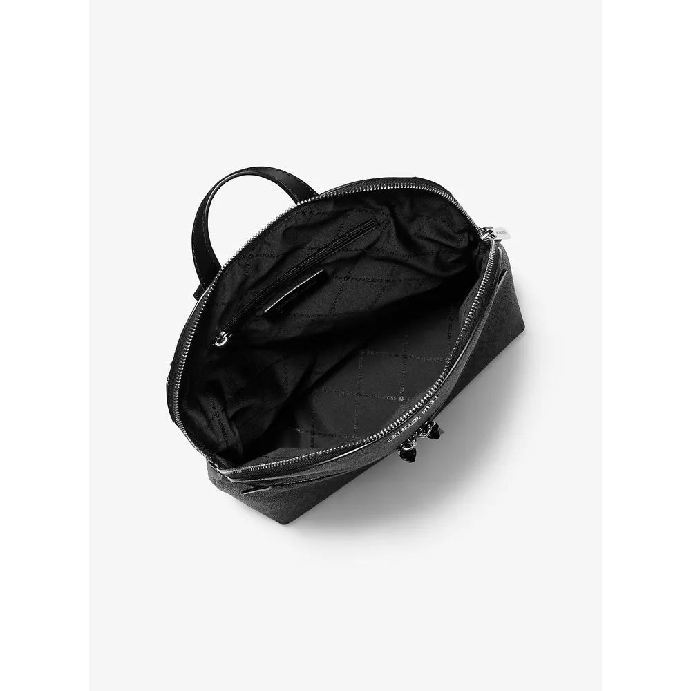 mk785371530_1_webp.webp Michael Kors Mochila con el logotipo de la firma Dallas | Negro