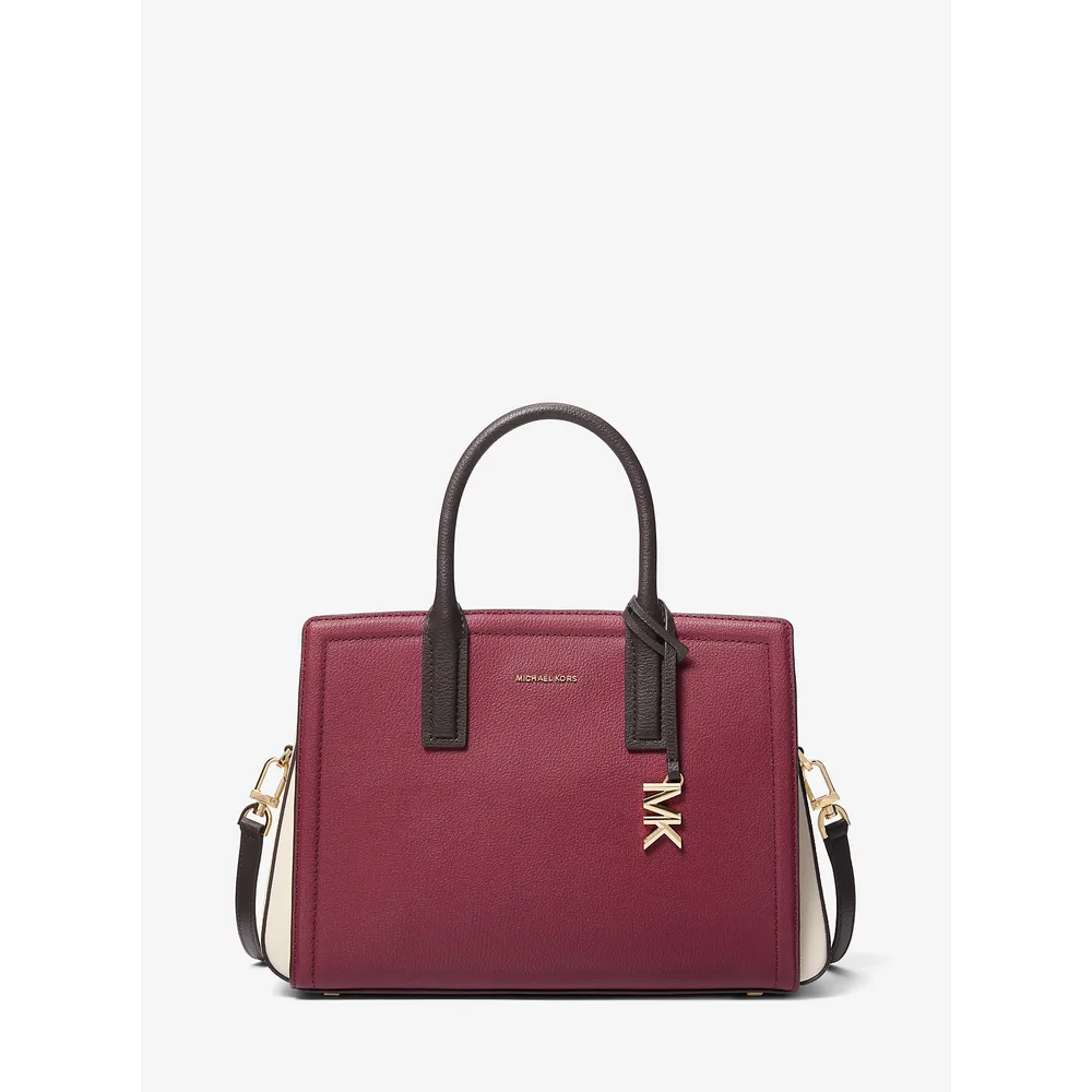 Michael Kors Bolso satchel Bolso Laila de piel granulada | Mora Mlt