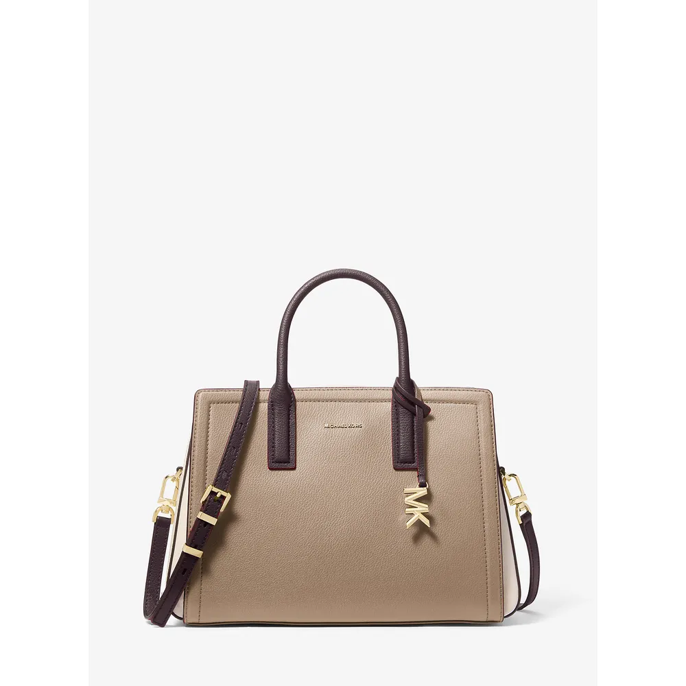 Michael Kors Bolso satchel Bolso Laila de piel granulada | Birch Multi
