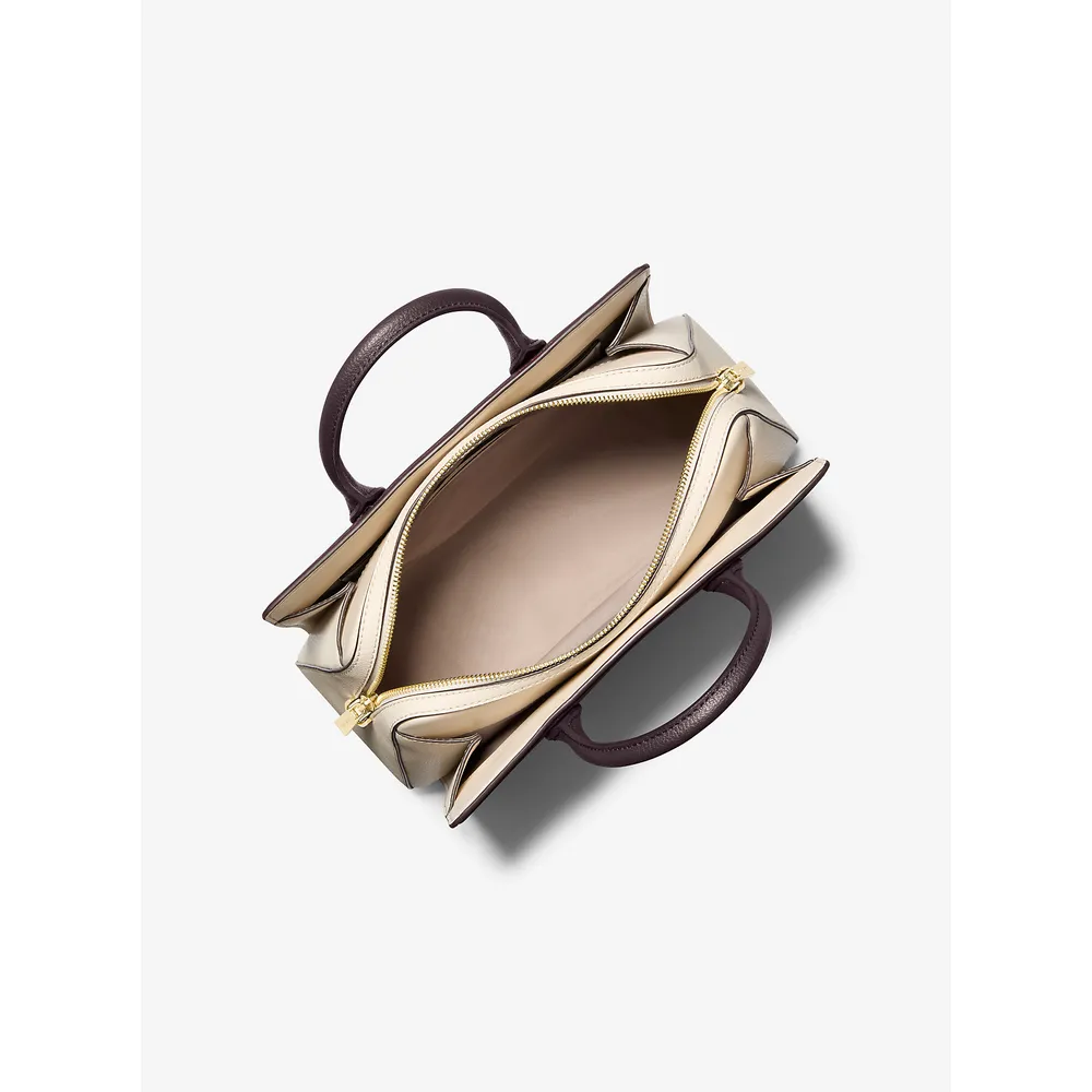 Michael Kors Bolso satchel Bolso Laila de piel granulada | Birch Multi