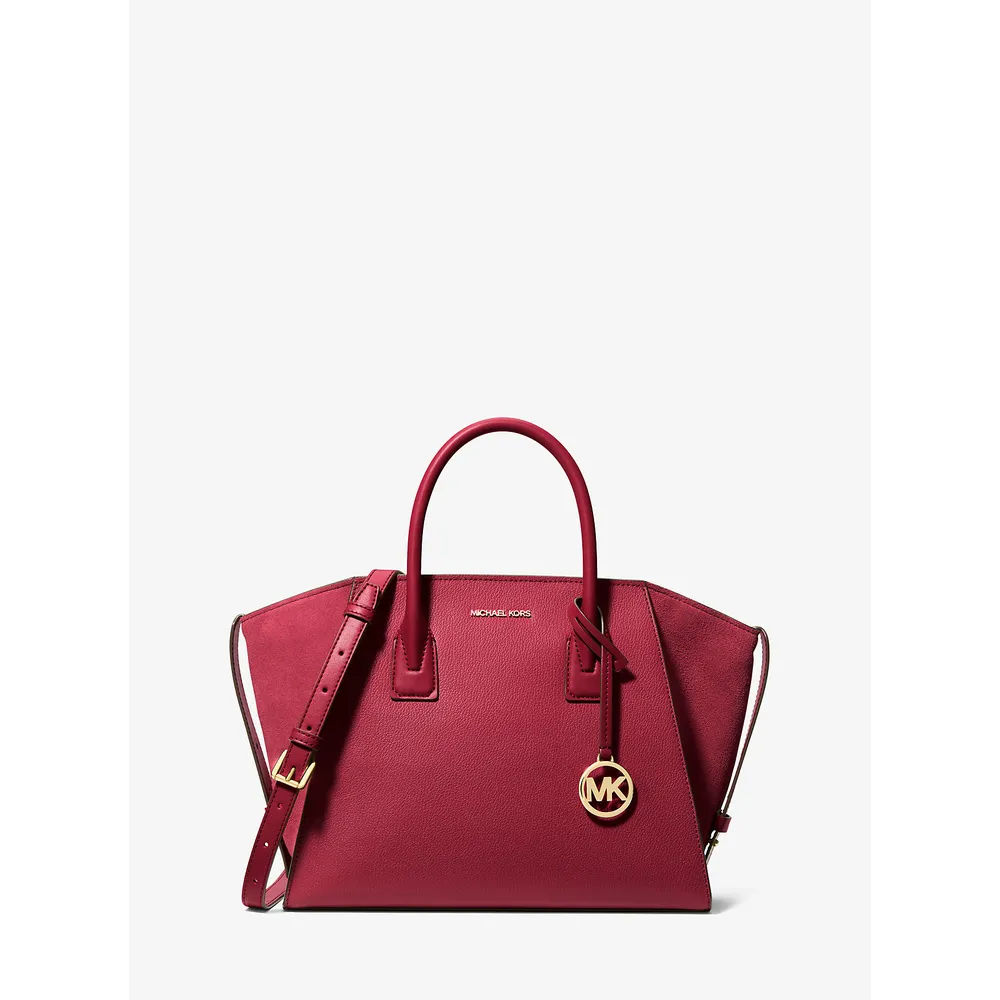 Michael Kors Bolso Avril de piel | Cereza