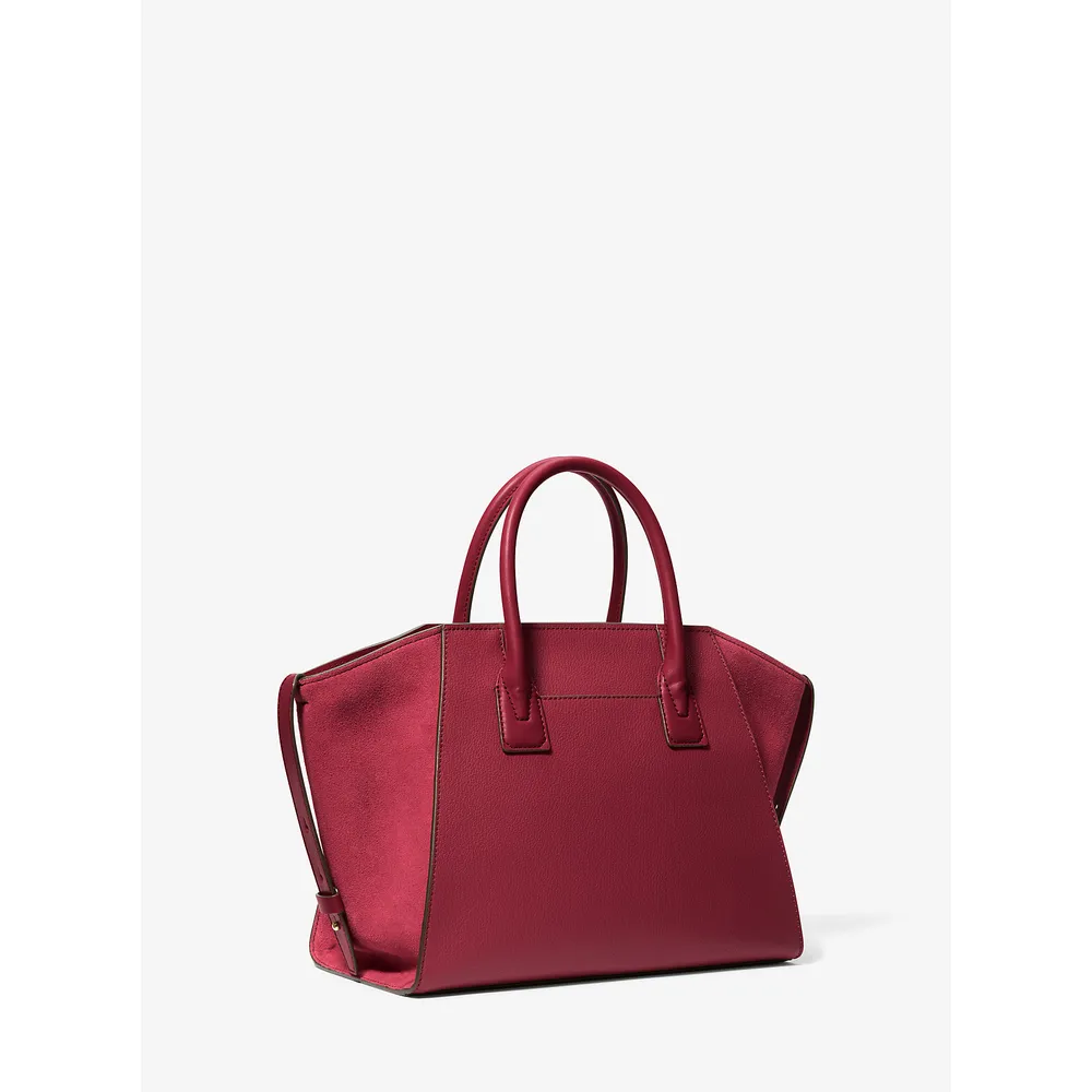 Michael Kors Bolso Avril de piel | Cereza