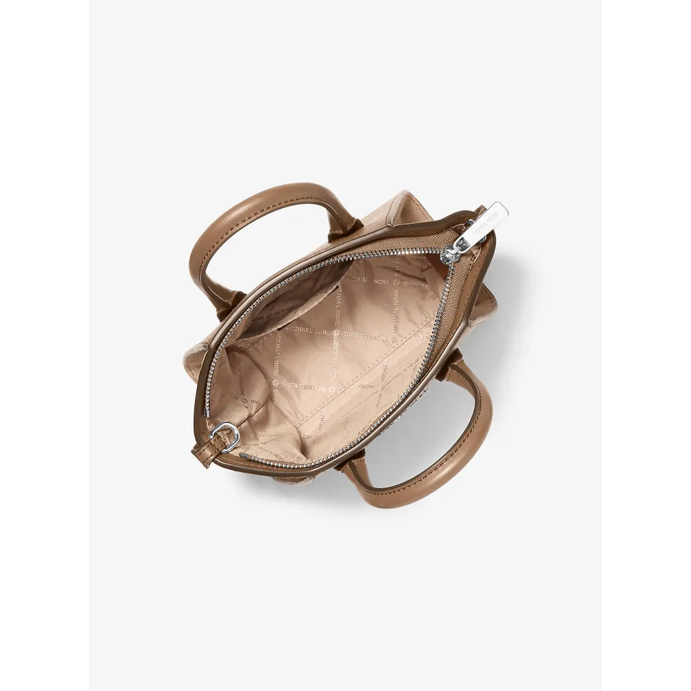 Michael Kors Bolso de cuero Avril | Driftwood
