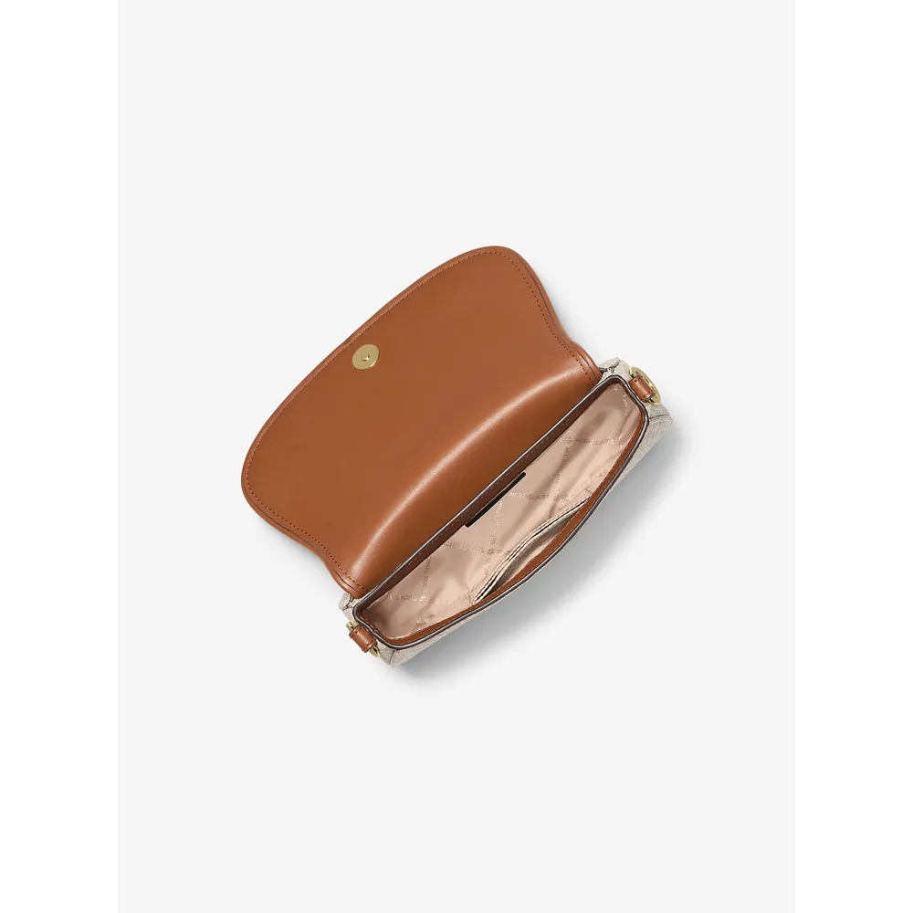 Michael Kors Bolso bandolera con logotipo de la firma Mila | Vainilla