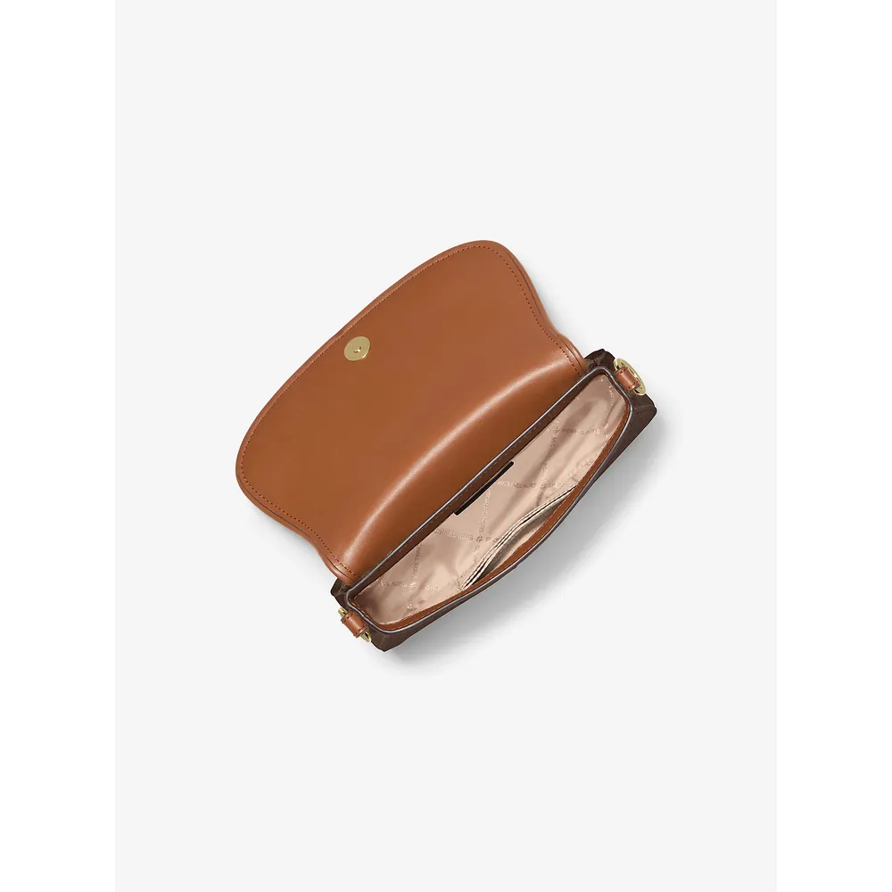 Michael Kors Bolso bandolera con logotipo de la firma Mila | Marrón