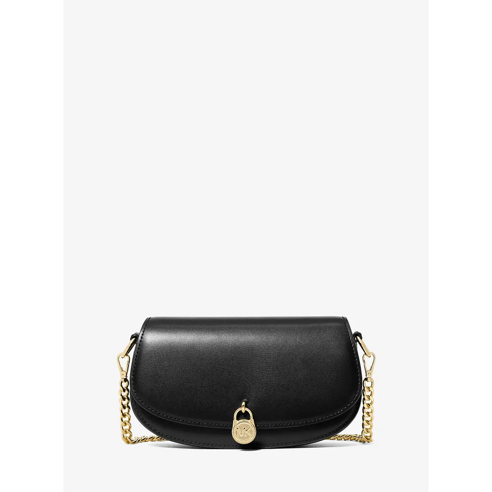 mk785380560_0_webp.webp Michael Kors Bolso bandolera de piel Mila | Negro