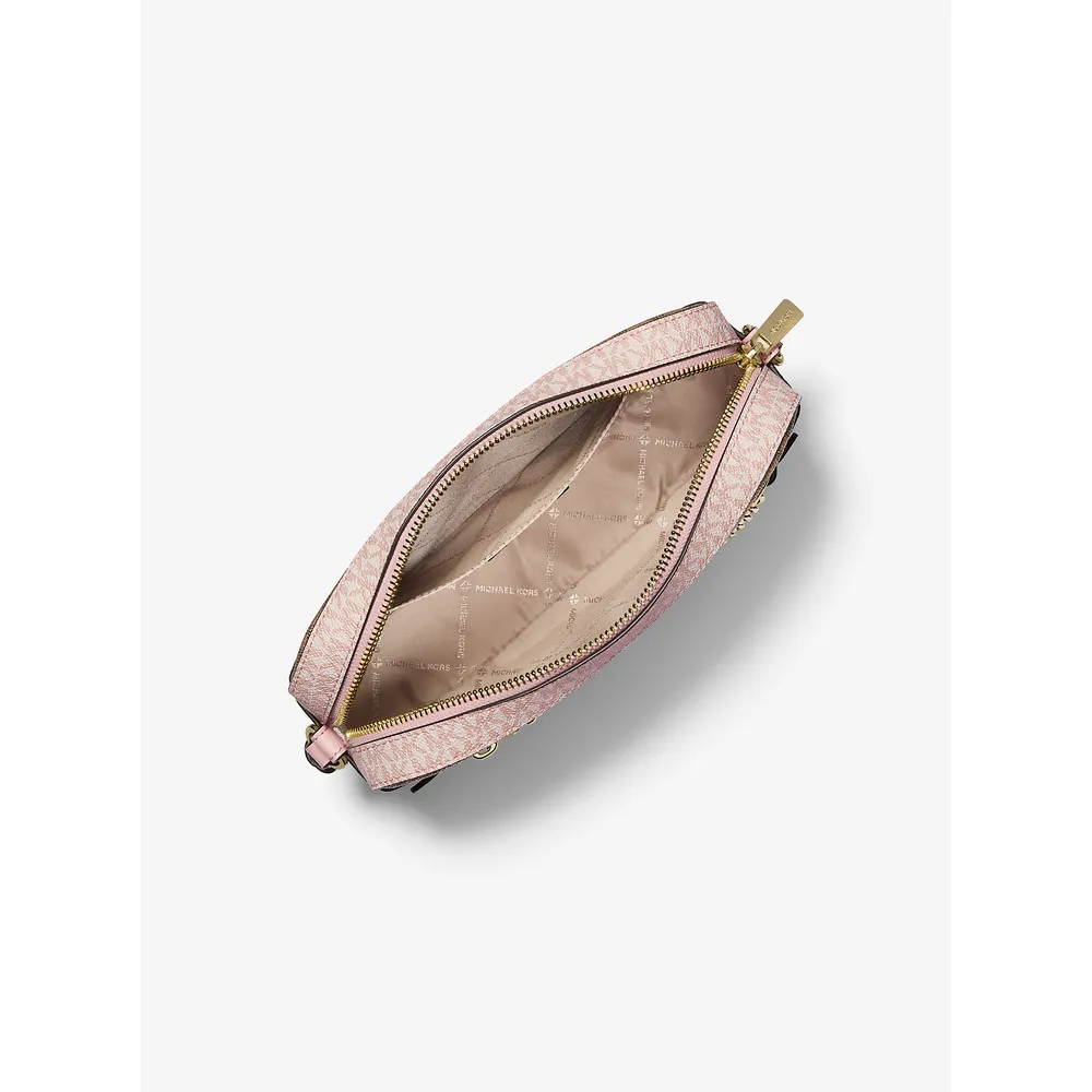 Michael Kors Bolso Jet Set con logotipo metálico de la firma | Powder Blush