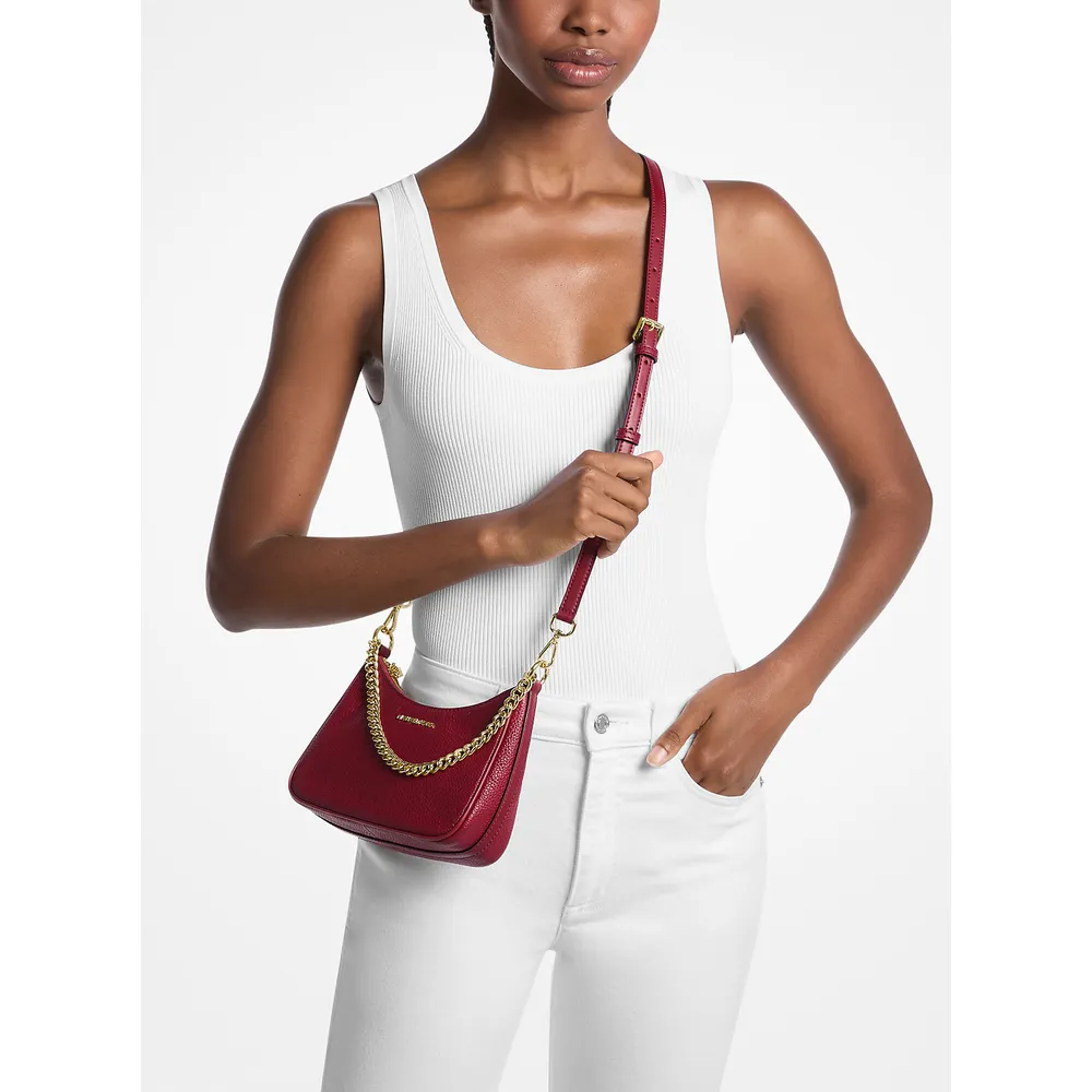 Michael Kors Bolso Jet Set Travel de piel granulada | Cereza