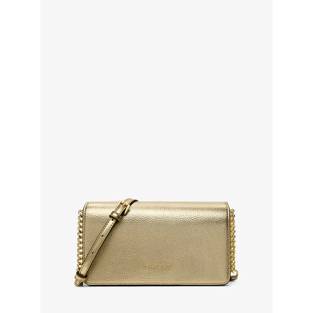 Michael Kors Bolso metálico Jet Set Travel | Oro pálido