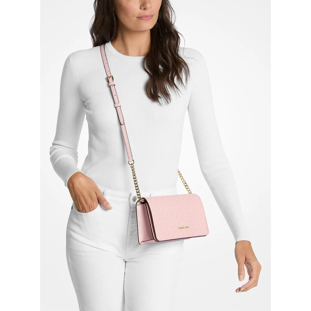 Michael Kors Bolso con el logotipo de la firma Jet Set | Powder Blush