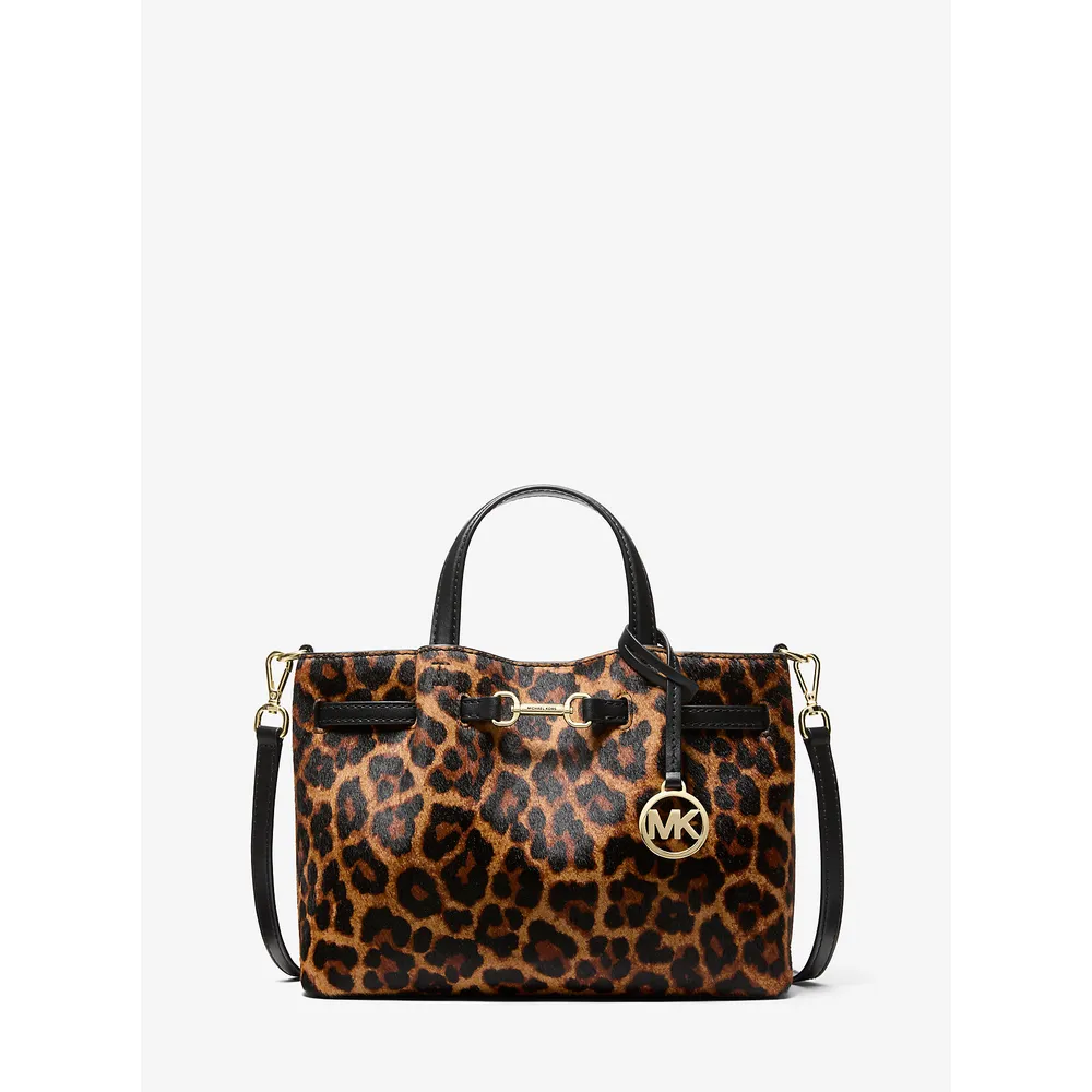 Michael Kors Bolso Carson con estampado de leopardo | Butterscotch