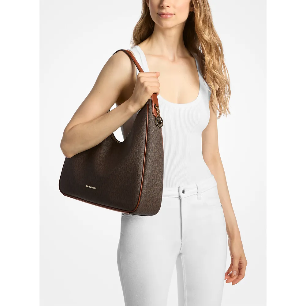 Michael Kors Bolso con logotipo de la firma Nayla | Marrón
