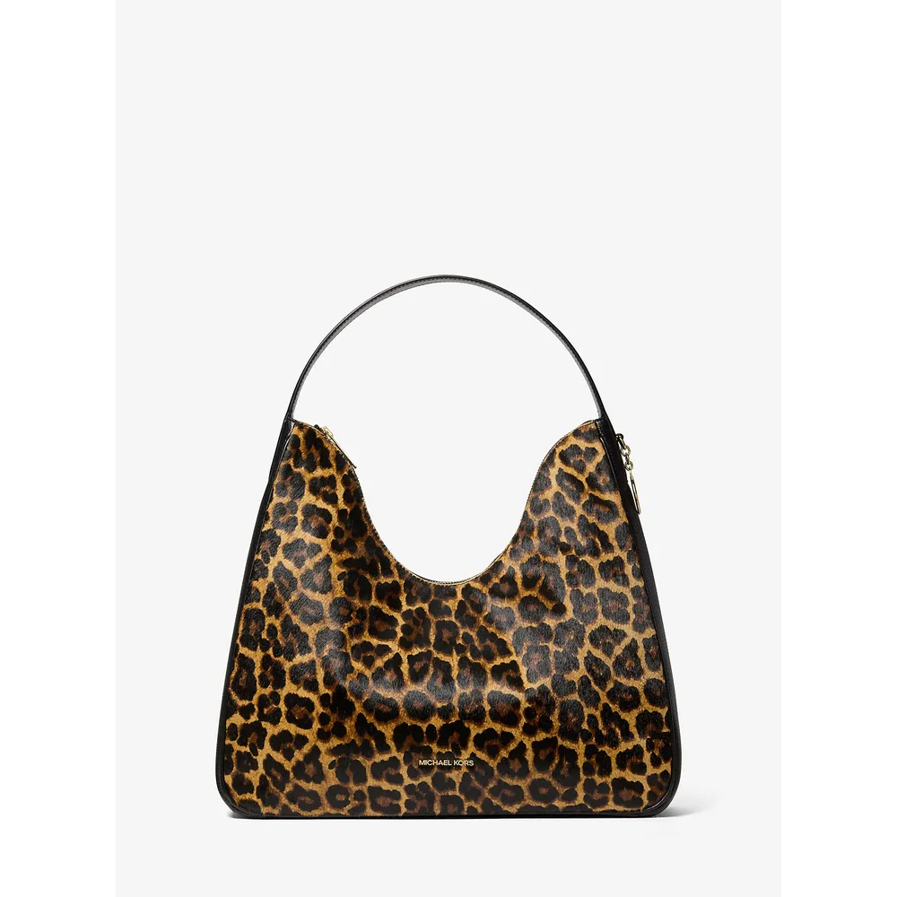 Michael Kors Bolso Nayla con estampado de leopardo | Butterscotch