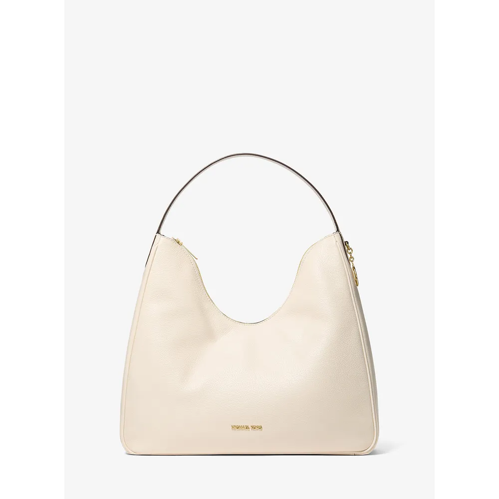Michael Kors Bolso Nayla de piel granulada | Lt Cream