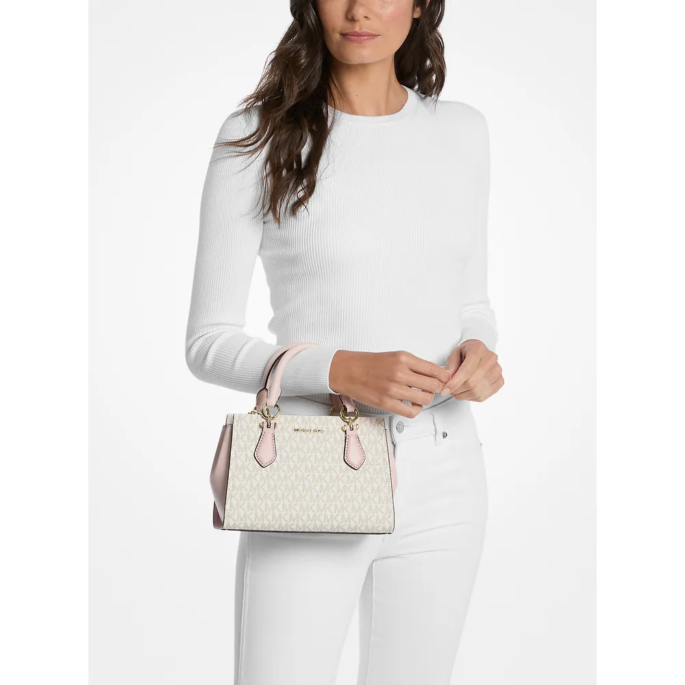 Michael Kors Bolso bandolera con el logotipo de Marilyn | Pwd Blsh Mlt