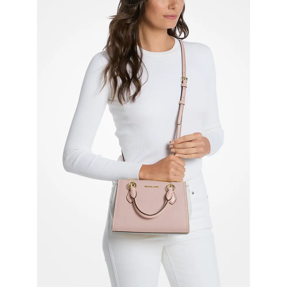 Michael Kors Bolso bandolera Marilyn de piel saffiano | Pwd Blsh Mlt