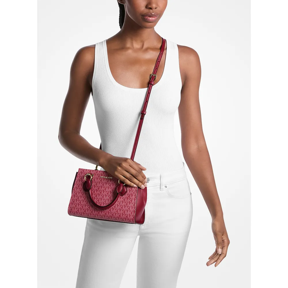 Michael Kors Bolso bandolera con el logotipo de Marilyn | Cereza