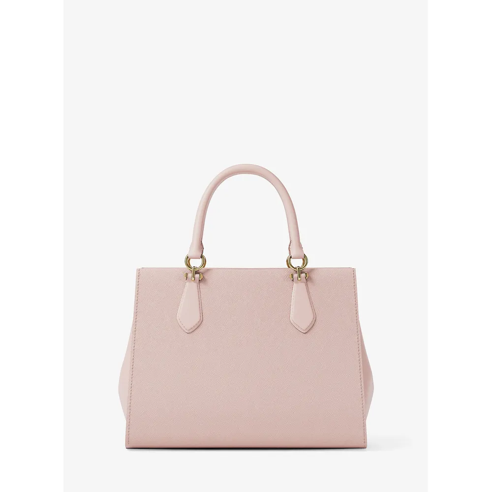 Michael Kors Bolso satchel Bolso de piel saffiano Marilyn | Powder Blush