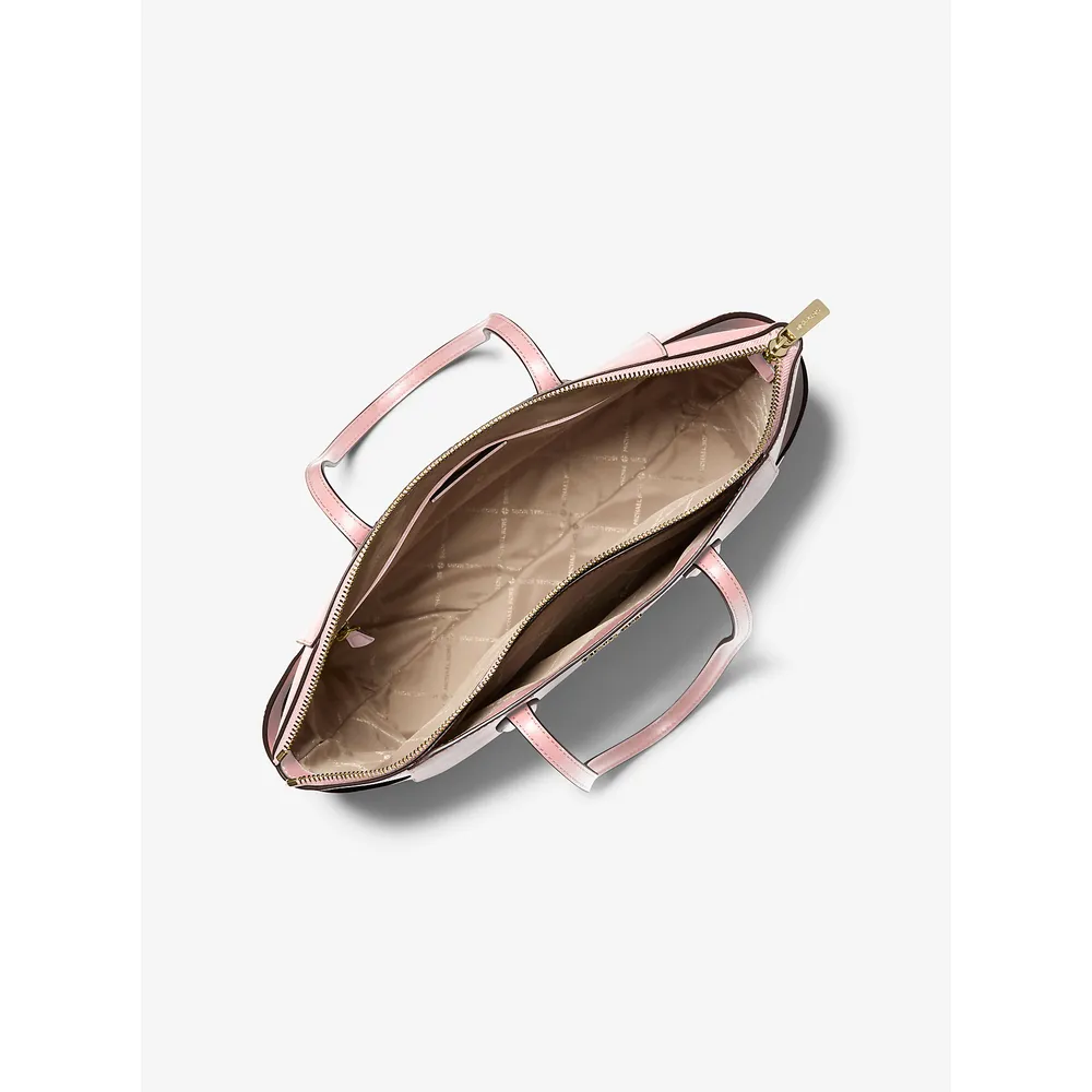 Michael Kors Bolso tote Bolso de piel saffiano Marilyn | Powder Blush
