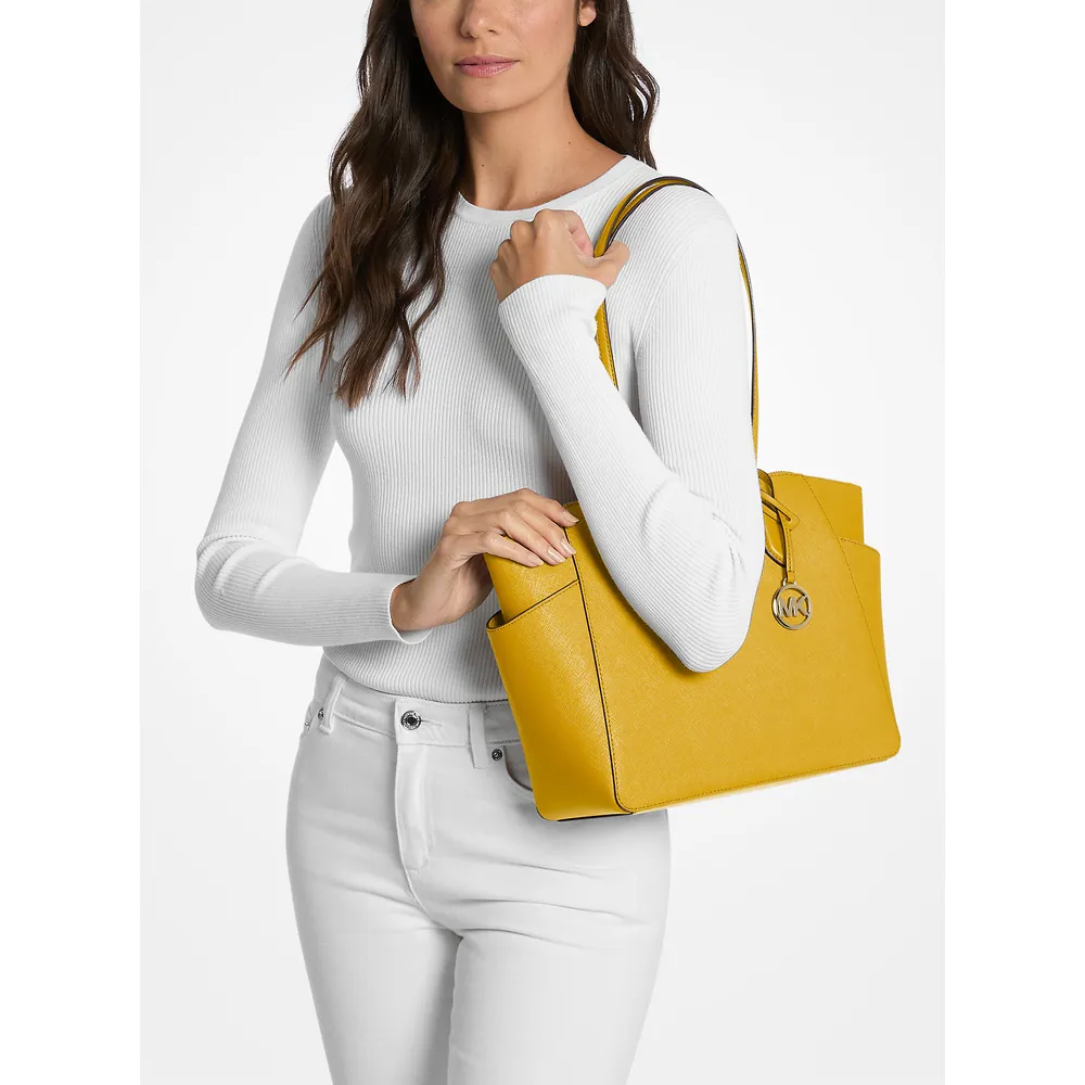 Michael Kors Bolso tote Bolso de piel saffiano Marilyn | Miel
