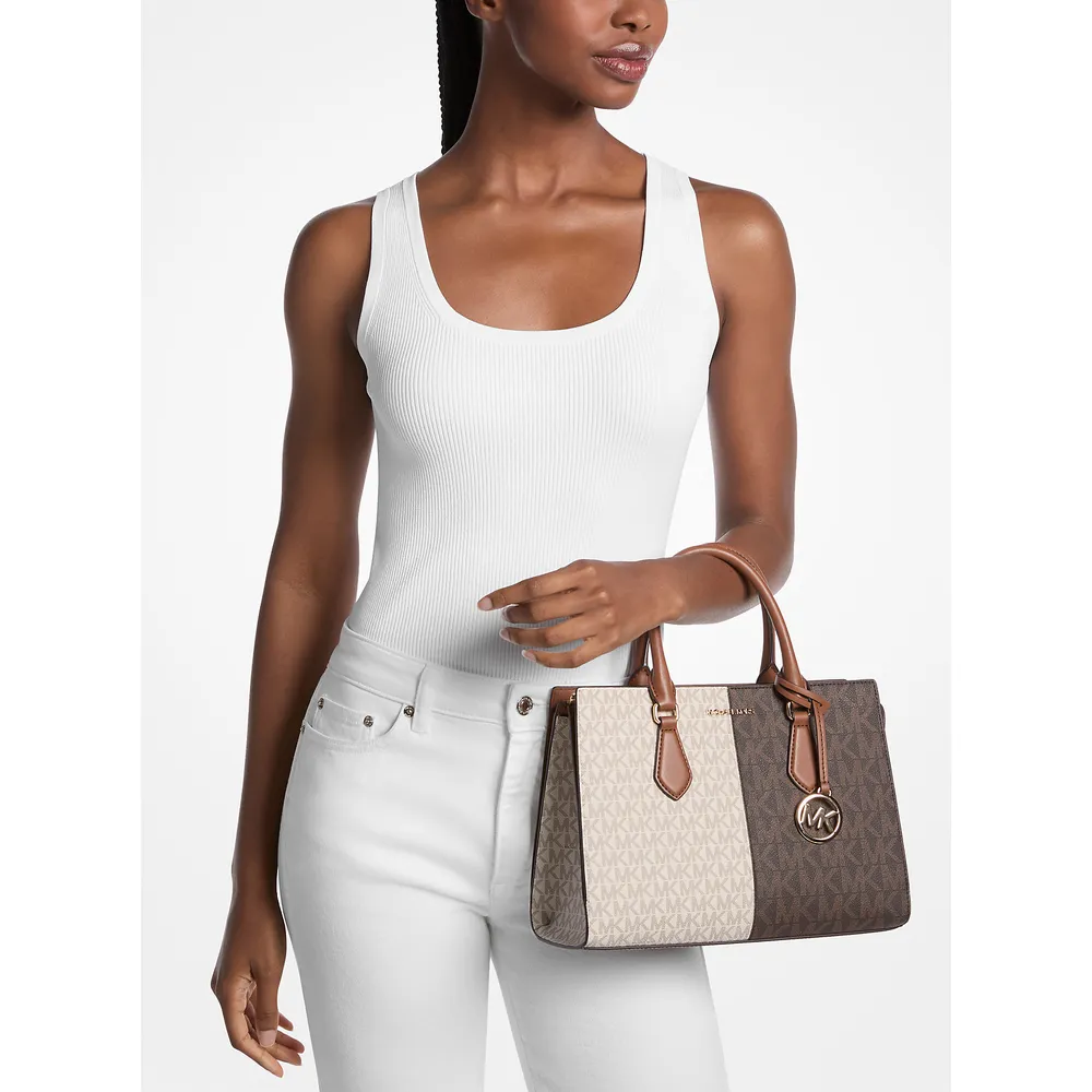 Michael Kors Bolso satchel' Bolso Sheila' | Marrón Multi