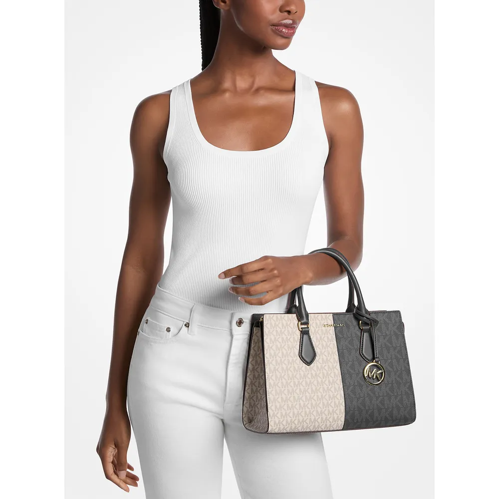 mk785380983_2_webp.webp Michael Kors Bolso satchel Bolso Sheila' | Black Combo