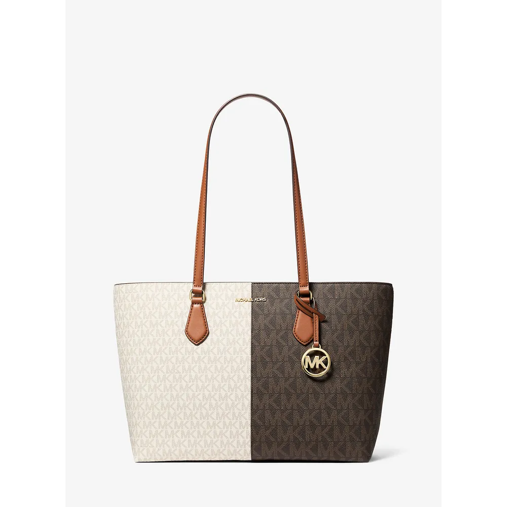 Michael Kors Bolso tote Sheila con logotipo de la firma | Marrón Multi