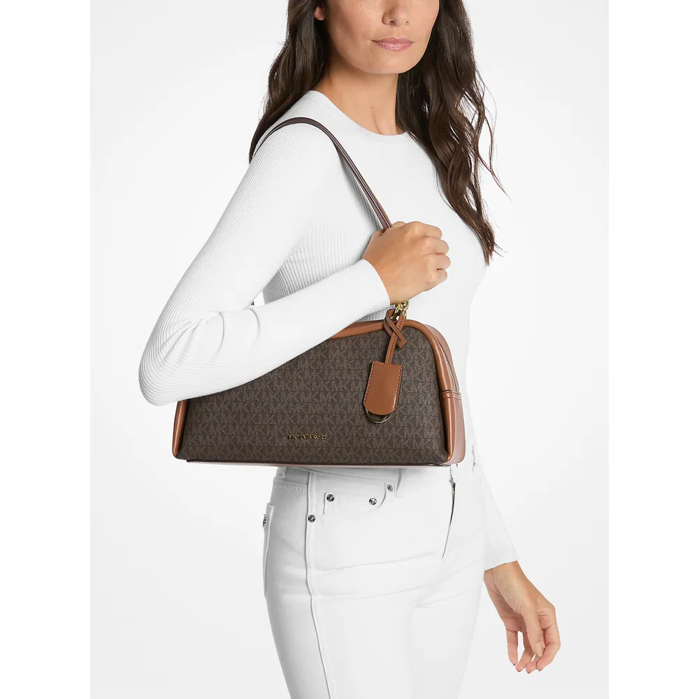 Michael Kors Bolso Cecily con logotipo de la firma | Marrón