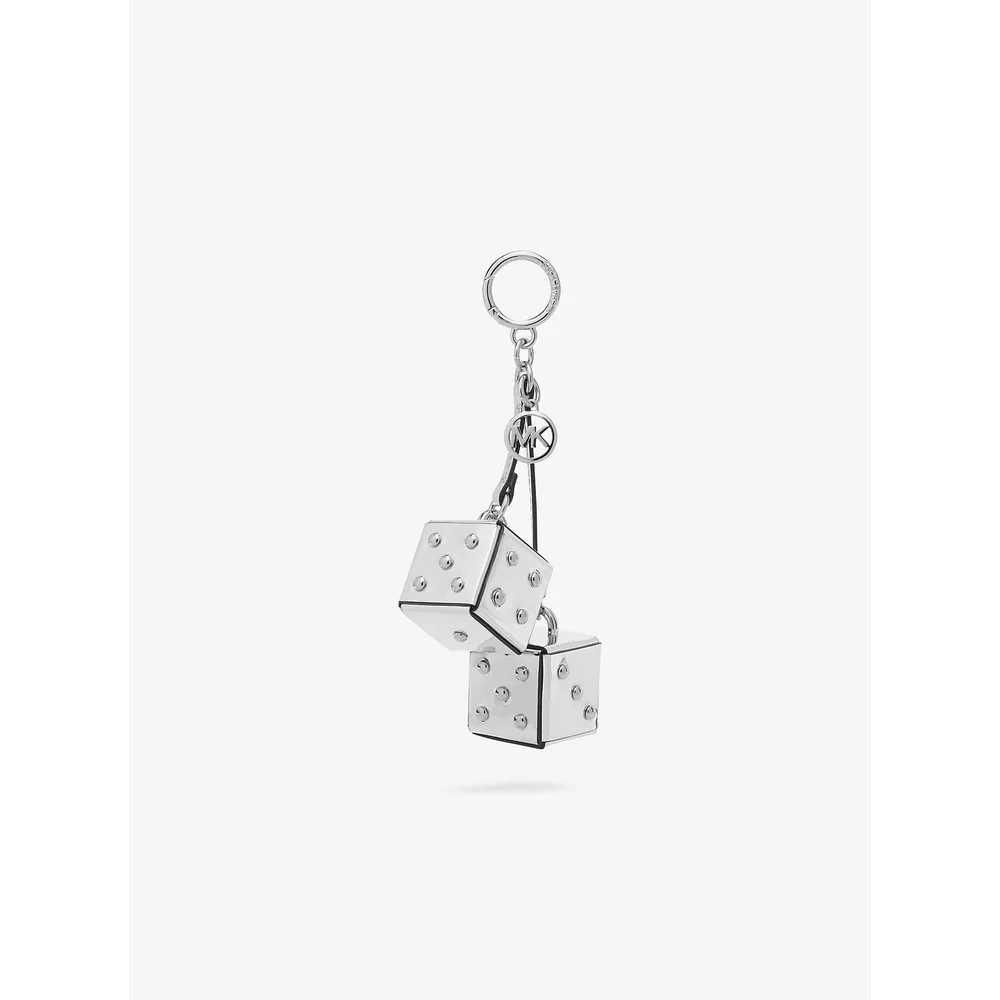 mk785381060_0_webp.webp Michael Kors Charm para bolsa de dados | Plata