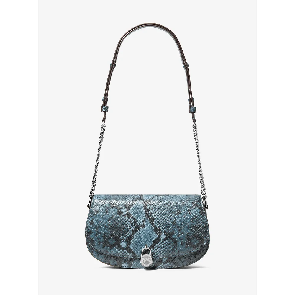 mk785381117_0_webp.webp Michael Kors Bolso Mila con relieve de serpiente | Cornflower