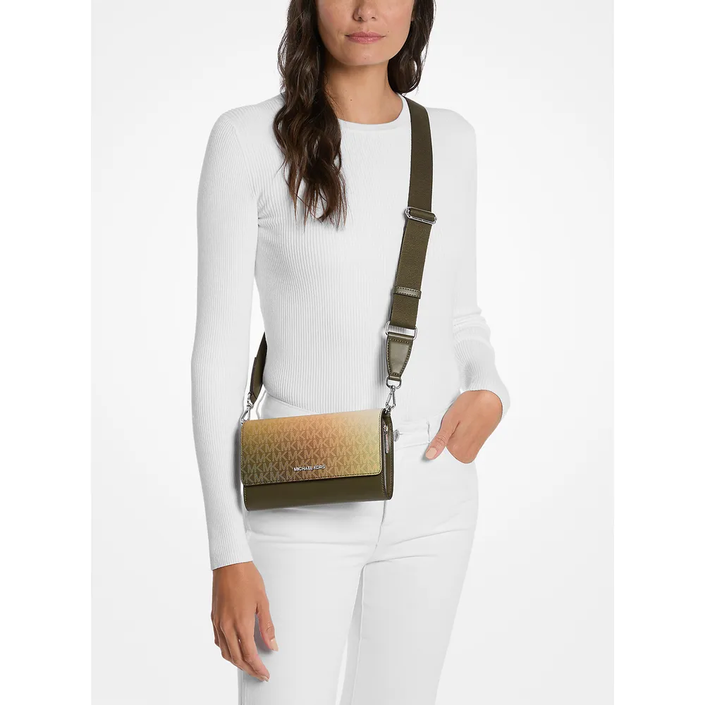 mk785381158_2_webp.webp Michael Kors Bolso bandolera Jet Set con logo de la firma | Aceituna