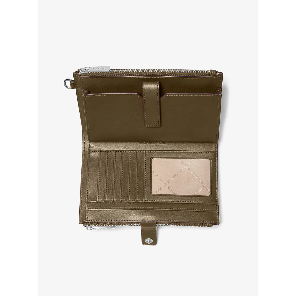 Michael Kors Bolso de mano Jet Set con logotipo exclusivo | Aceituna