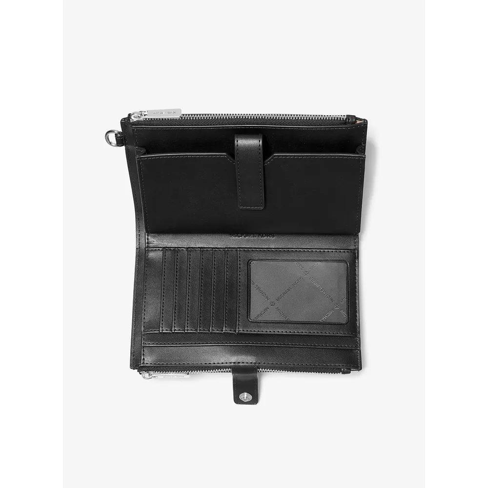 Michael Kors Bolso de mano Jet Set con logotipo exclusivo | Black Combo