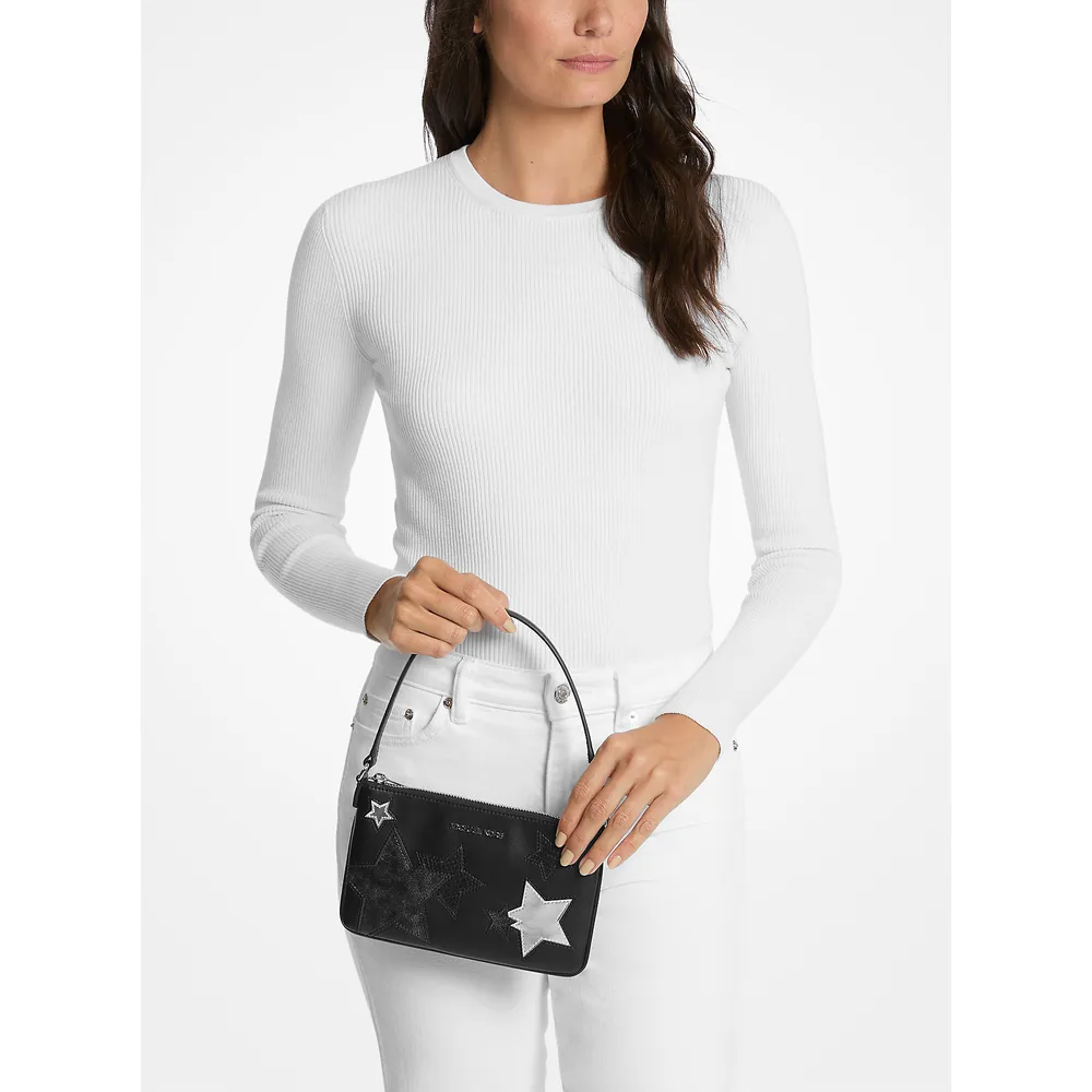 mk785381268_2_webp.webp Michael Kors Bolso de mano Jet Set estampado | Negro