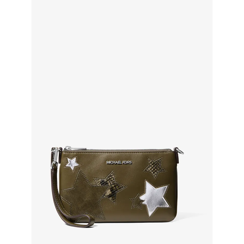 mk785381269_0_webp.webp Michael Kors Bolso de mano Jet Set estampado | Aceituna