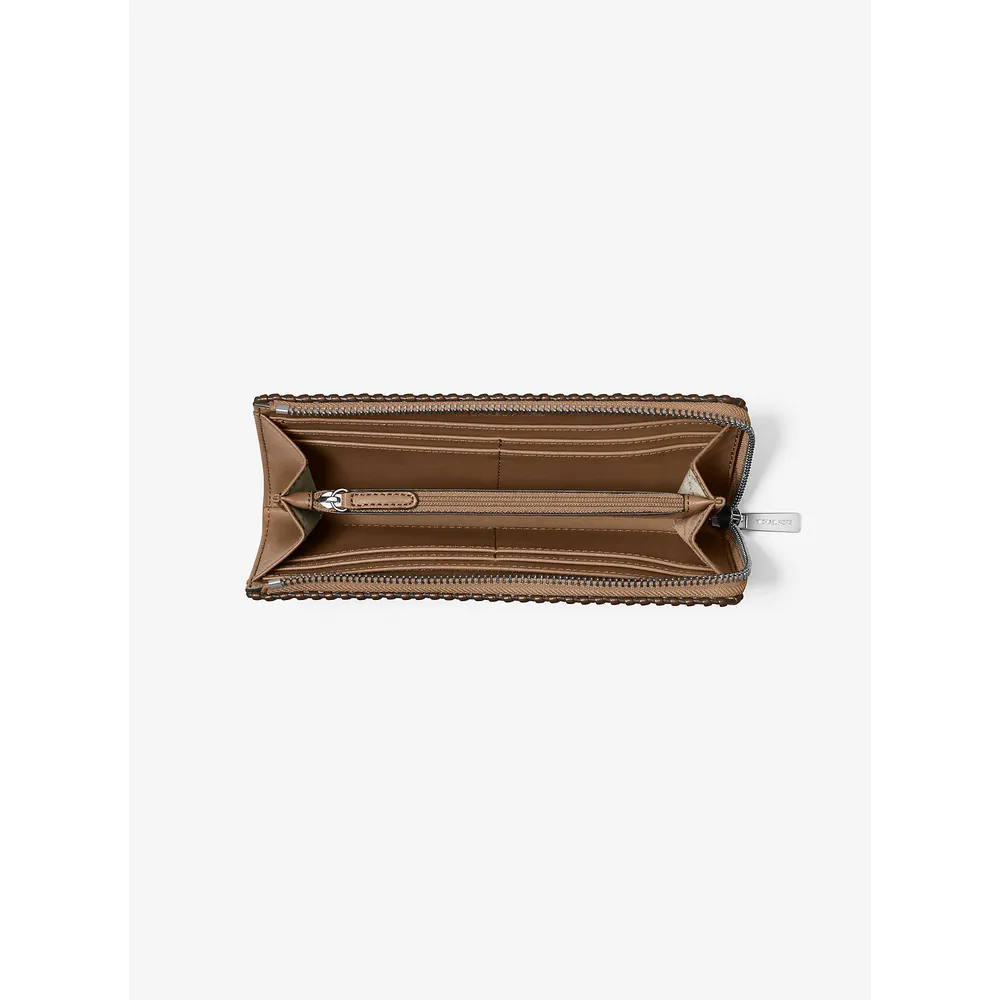 Michael Kors Cartera Jet Set de piel granulada | Madera