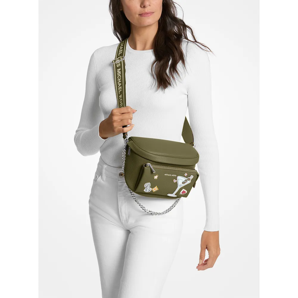 mk785381316_2_webp.webp Michael Kors Mochila bandolera adornada Slater | Aceituna