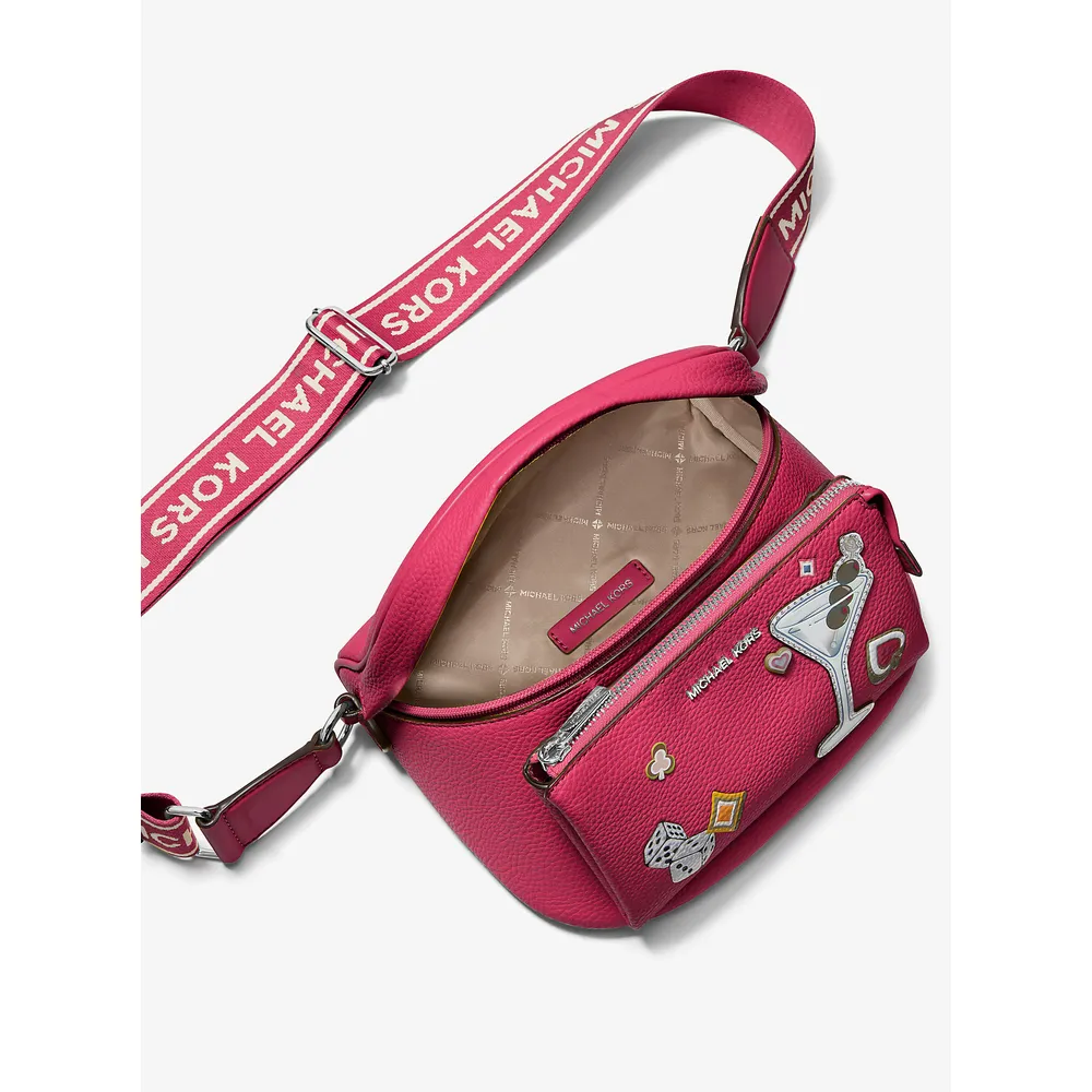 mk785381317_1_webp.webp Michael Kors Mochila bandolera adornada Slater | Dk Raspberry