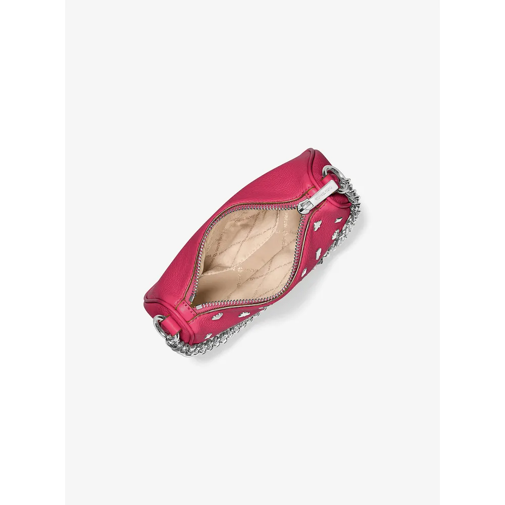 mk785381323_1_webp.webp Michael Kors Bolso bandolera convertible Carmela con adornos | Dk Raspberry