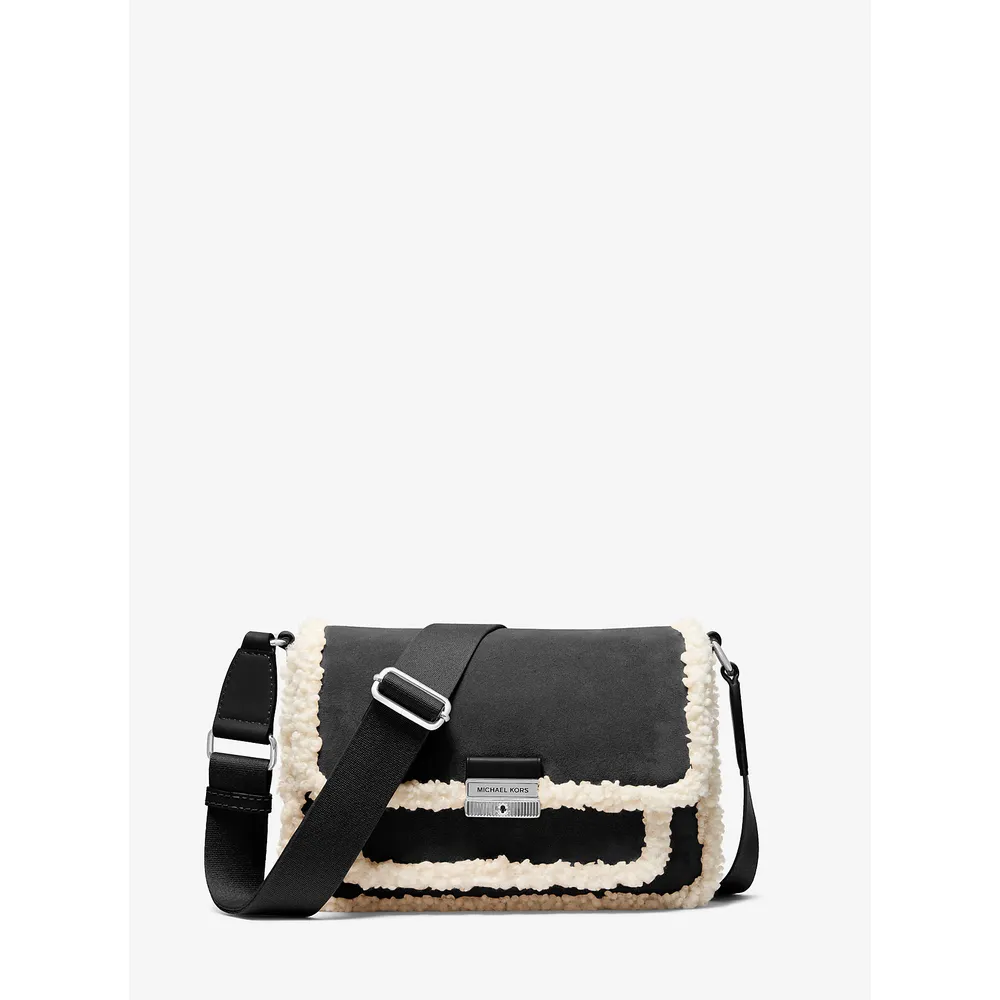 Michael Kors Bolso mensajeroBolso Bradshaw de ante y piel sintética | Negro