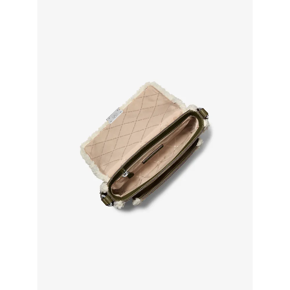 Michael Kors Bolso mensajeroBolso Bradshaw de ante y piel sintética | Aceituna