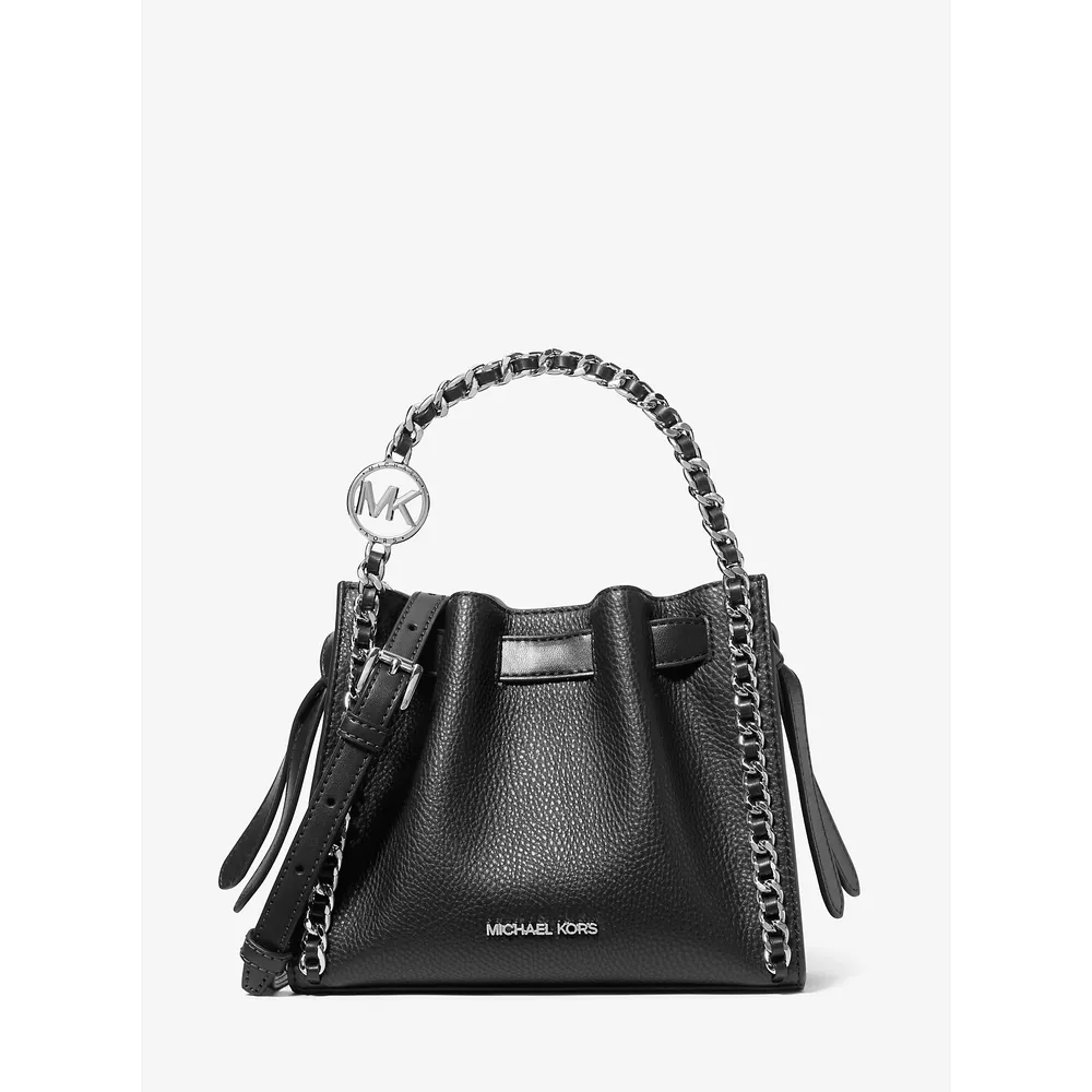 mk785381399_0_webp.webp Michael Kors Bolso bandolera convertible con cadena Mina | Negro
