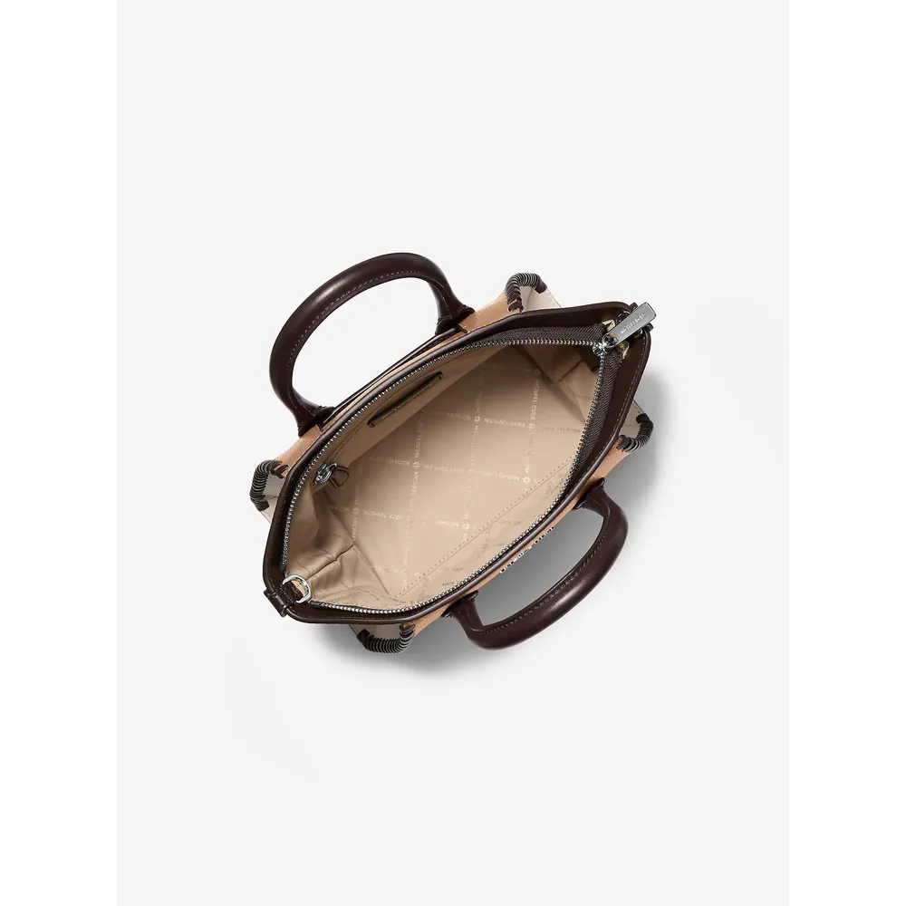 Michael Kors Bolso de cuero Avril | Madera