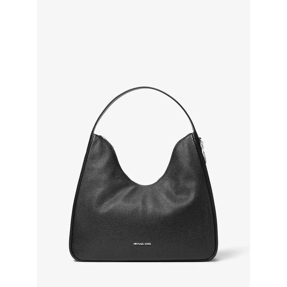 Michael Kors Bolso hoboBolso de piel granulada Nayla | Negro