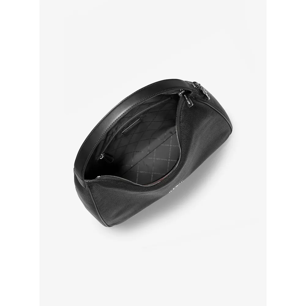 Michael Kors Bolso hoboBolso de piel granulada Nayla | Negro