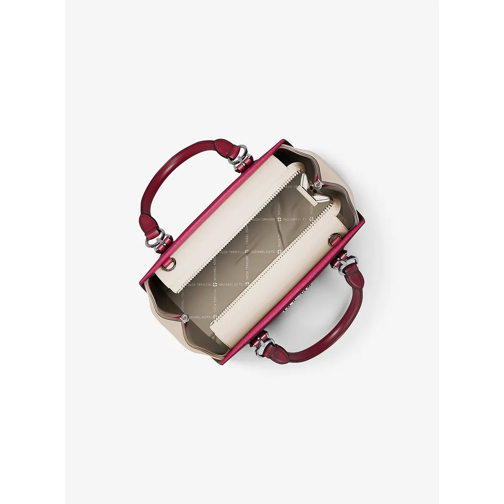 Michael Kors Bolso' bandolera Marilyn' de piel saffiano | Dk Raspberry Multi