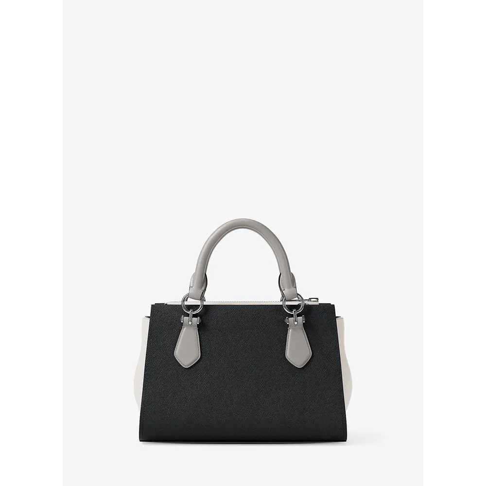 Michael Kors Bolso bandolera' Marilyn' de piel saffiano | Black Combo