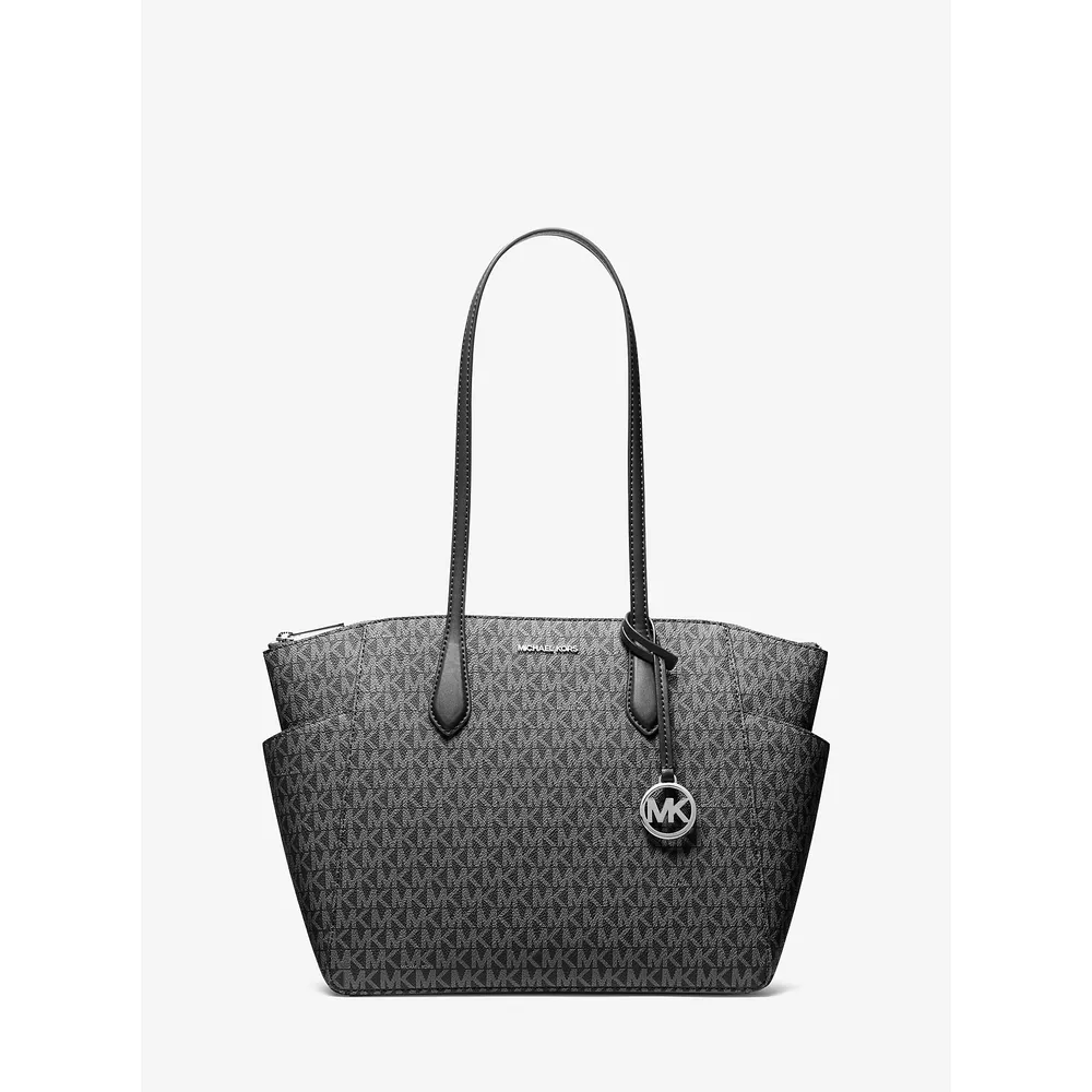 Michael Kors Bolso tote Bolso con el logotipo de Marilyn | Negro