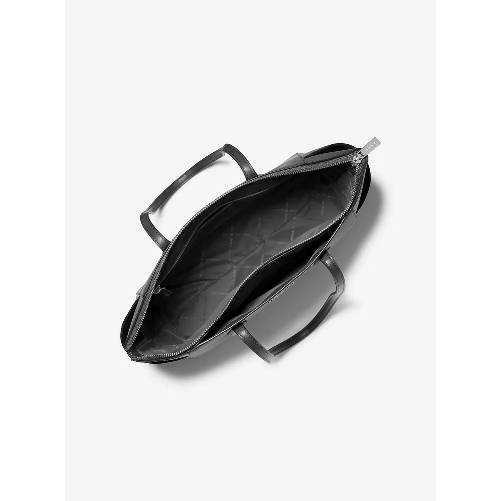 Michael Kors Bolso tote Bolso de piel saffiano Marilyn | Negro